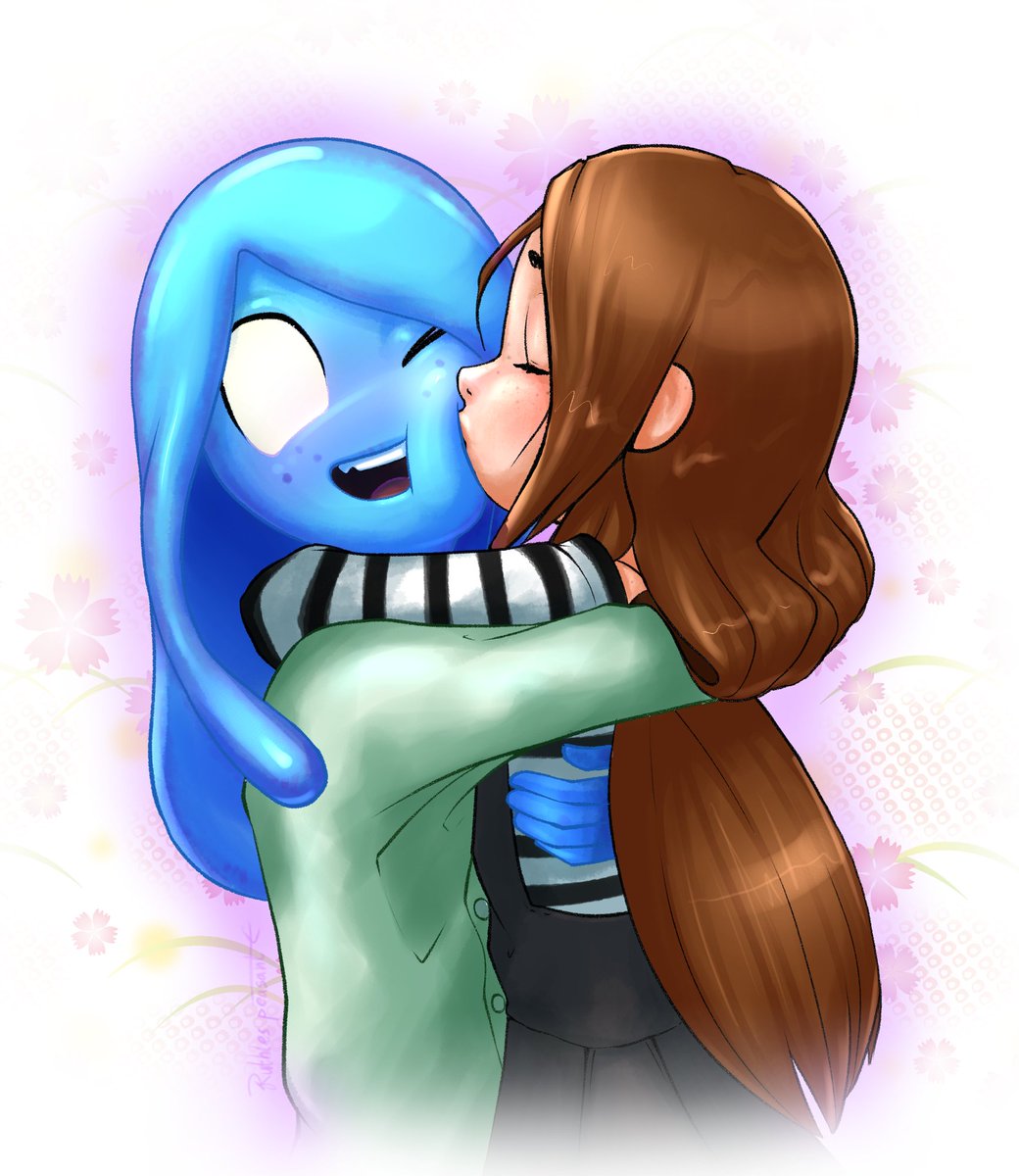 Prince Blueberry and Carol Onirism being little pumpkins.
#onirism <a href="/OnirismThegame/">Onirism</a>