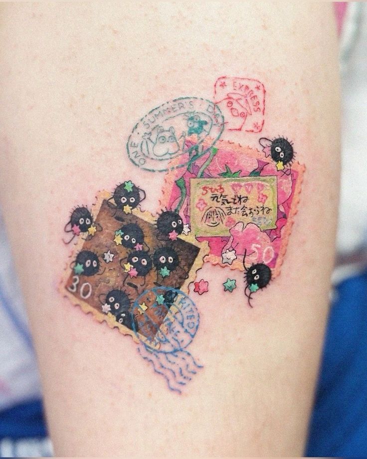 anime_'s tweet photo. Cute ghibli tattoo ✨ https://t.co/UxmF96Qjae