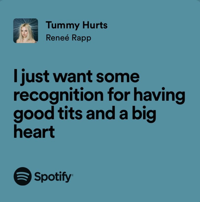 rmjroan's tweet photo. reneé rapp once said https://t.co/qW3lsuvFKw