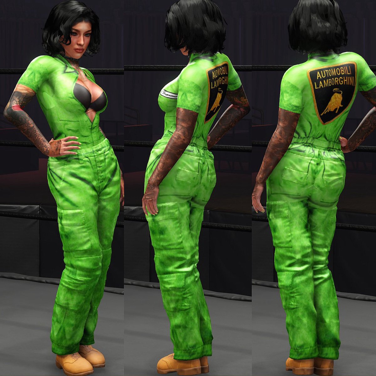˅я๏๏ʍ ˅я๏๏ʍ 🏎️💚🍀🦖

(Street attire from <a href="/COHwrestling1/">COH Wrestling</a> rise tonight.)

#WWE2K24