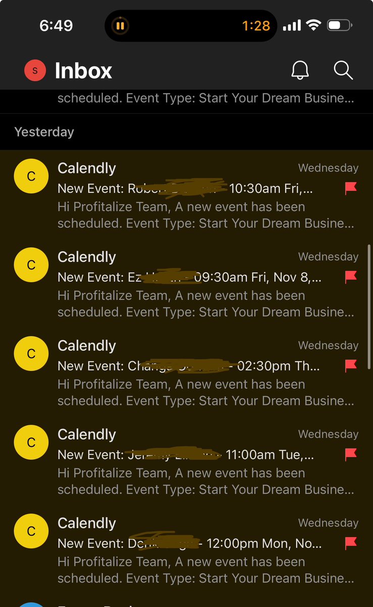 realjonweberg's tweet photo. The 1st test of my new strategy… not to shabby!
didn’t spend a CENT…
For 6 qualified buyer appointments in 3 hours…

Not big numbers - but cost nothing
For sales calls for my $10k-$20k offer…

Love not having to pay for a single lead💸 https://t.co/fdNQaWD429