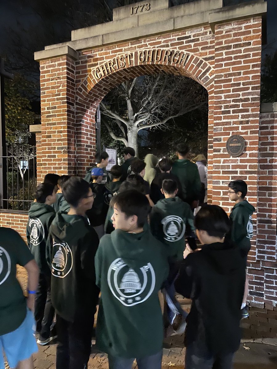 Rounding out Day 2 with a good old fashioned ghost tour. #NoviDC24