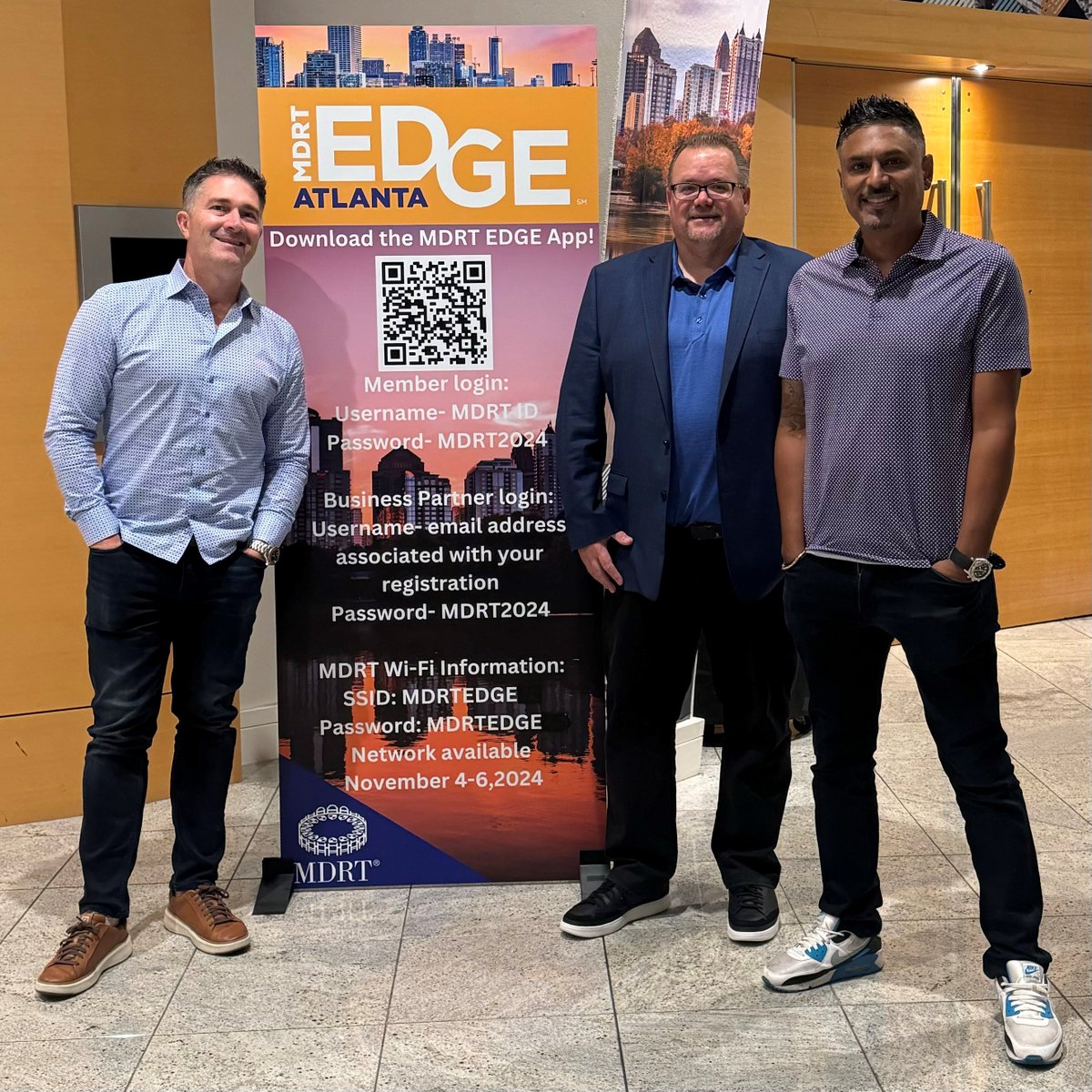 Goldthorpe_Jake's tweet photo. At the million dollar round table (MDRT) with my good friends Jai Sukhu and Todd O'Donnell, learning how to better service our clients! https://t.co/F8XgkZmIsw