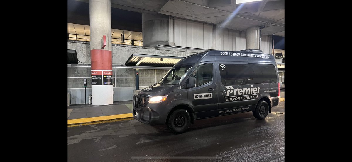 PremierSeaTac's tweet photo. @KING5Seattle Premier Airport Shuttle operates Door to Door Shuttle Service between SEA Airport @flySEA and Bellevue homes and hotels ✈️ 🚐 😃 Book Early for the Holidays https://t.co/Ot5cHDtHOm https://t.co/2L4xEkvbS7