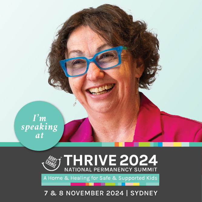 SHINEforKids's tweet image. Are you at the @AdoptChangeAU conference happening now in Sydney? Catch our CEO speaking today at 230pm! #Thrive2024 #adoptchange