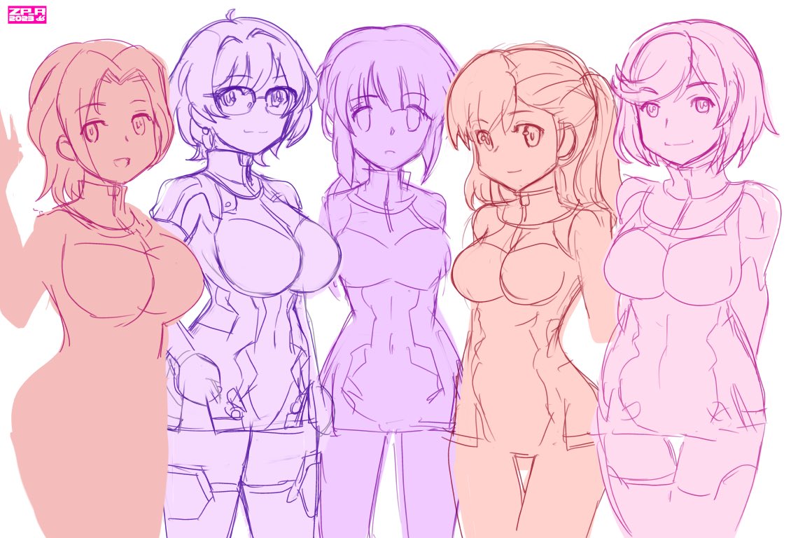 #いい母の日 ラフ