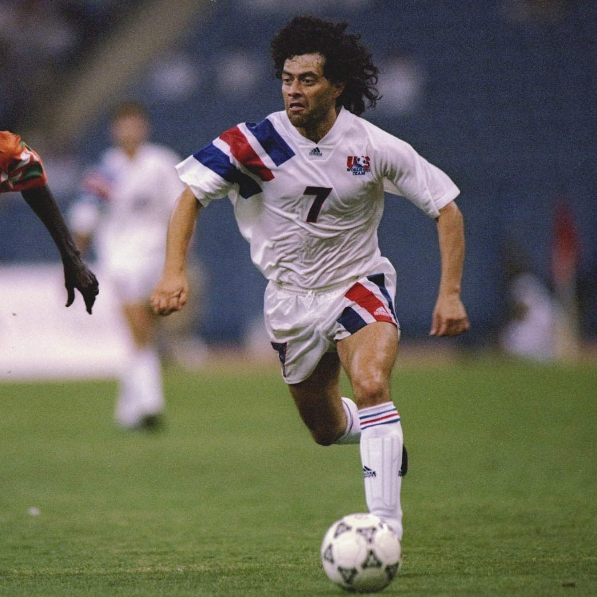 USMNT's tweet photo. Sending birthday wishes to Olympian and World Cup veteran Hugo Perez! 🎂 https://t.co/HkfZJoeXyd
