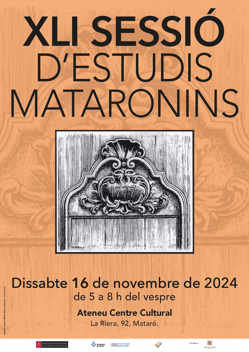 albertventu's tweet photo. El proper 16 de novembre, presentem a la XLI Sessió d'Estudis Mataronins, el treball “La gruta de la rectoria de Cabrera - 1662".
Comencem així, a fer orbitar un estudi de les grutes subterrànies de Cabrera de Mar (hipogeus) que portem anys estudiant. https://t.co/rK82zHmzF1