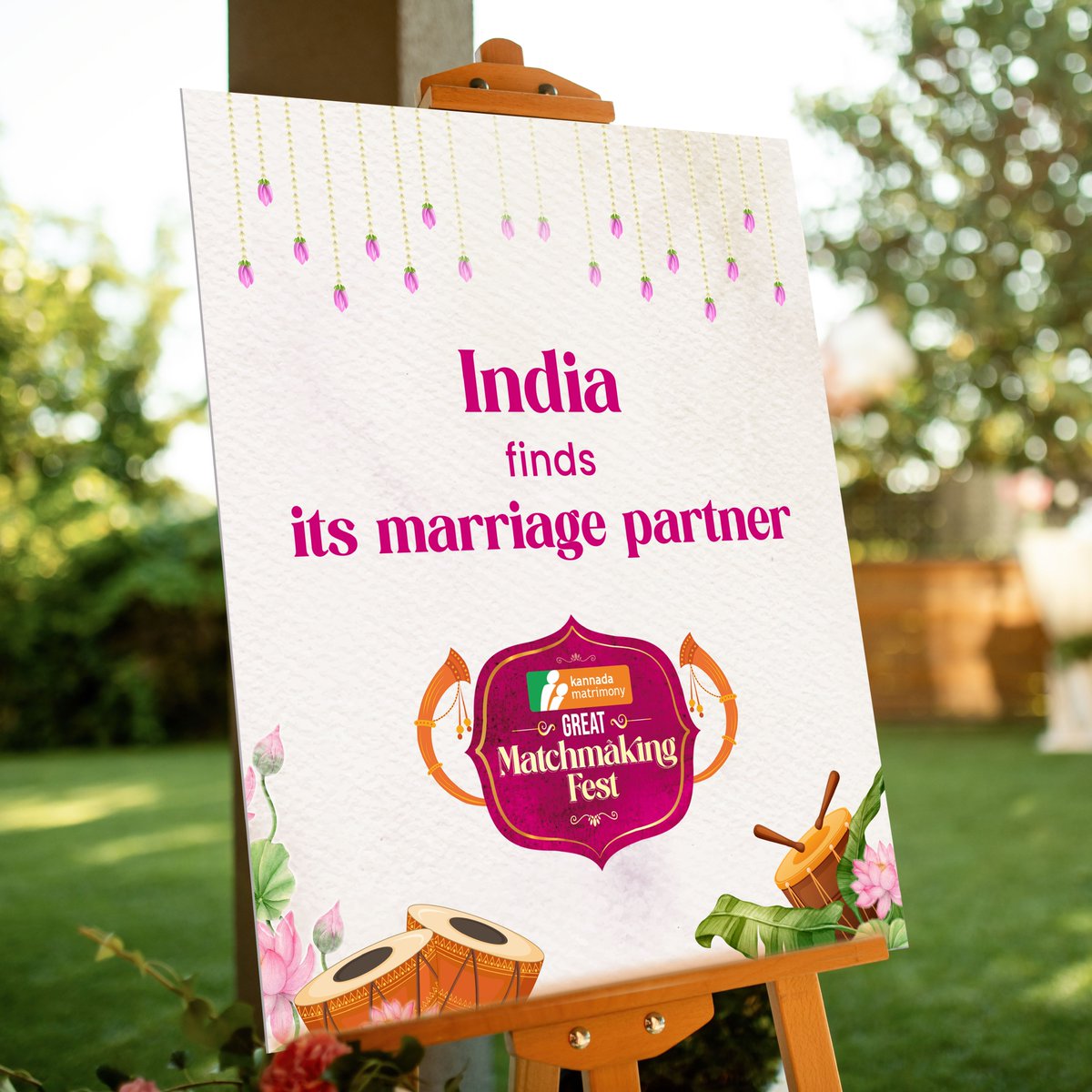 KannadaMatriOff's tweet photo. Welcome friends, family and well-wishers! We're so glad you came to the biggest matchmaking fest ever!

#BharatMatrimony #KannadaMatrimony #GreatIndianMatchmakingFest #GIMF #BeChoosy #IndianWedding #IndianWeddingSeason #WeddingSeason https://t.co/Xz1hKFX4Uu