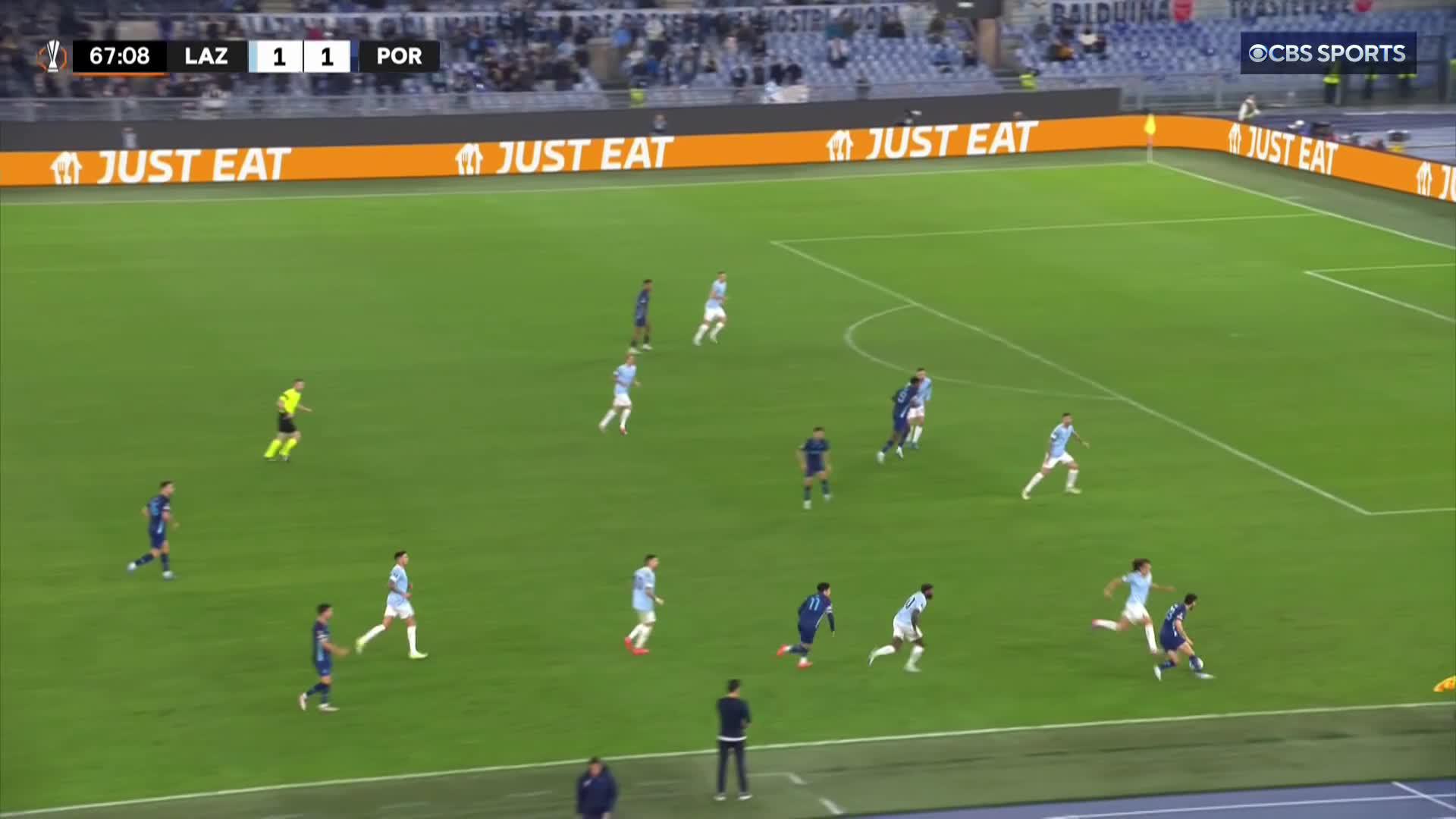 Porto’s Stephen Eustáquio with a calm finish at the Olimpico 💫