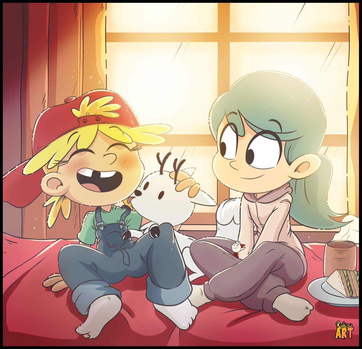 RuhisuART's tweet photo. Definitely I am considering doing more Hilda art as it is one of my beloved series https://t.co/vBNxhn4QfD