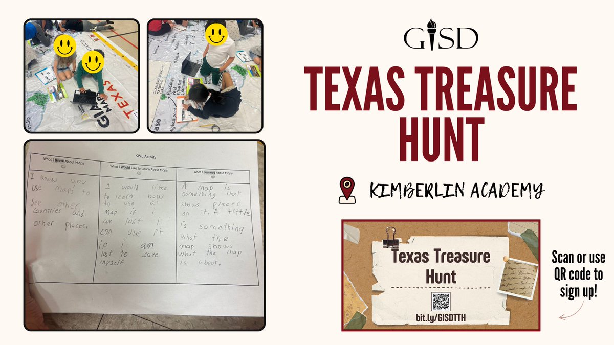 Danny Rojas, M. Ed. (@drojas_5) on Twitter photo Way to go, <a href="/MelissaTilson1/">Melissa Tilson</a>'s class at <a href="/KA_Knights/">Kimberlin Academy</a>! 🎉 They jumped into Texas geography with excitement, exploring cities and landmarks. 🗺️ The energy was high as they explored the Lone Star State and showed off their writing skills! <a href="/Hatch_2116/">John Hatch</a> <a href="/GISDTLD/">Teaching & Learning Development</a> Way to go, <a href="/MelissaTilson1/">Melissa Tilson</a>'s class at <a href="/KA_Knights/">Kimberlin Academy</a>! 🎉 They jumped into Texas geography with excitement, exploring cities and landmarks. 🗺️ The energy was high as they explored the Lone Star State and showed off their writing skills! <a href="/Hatch_2116/">John Hatch</a> <a href="/GISDTLD/">Teaching & Learning Development</a>