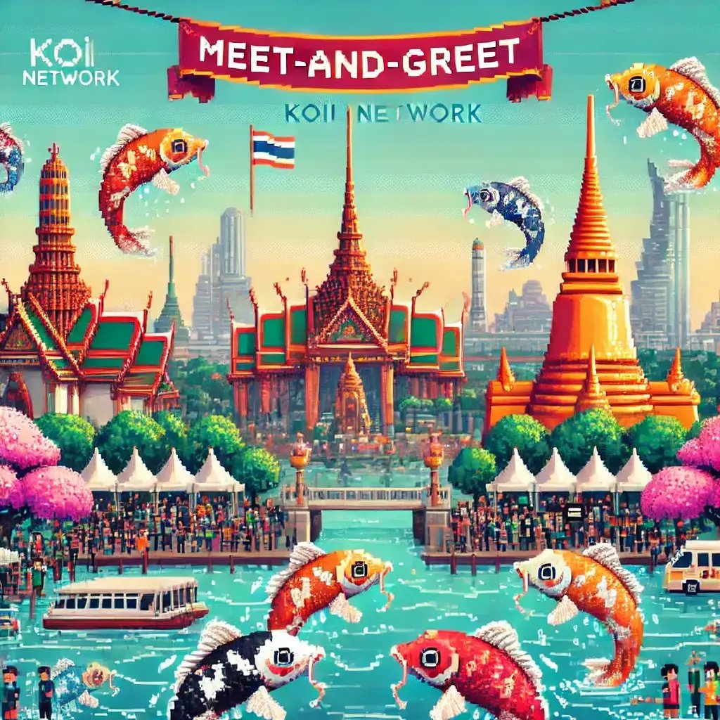 Koii Labs ๐ (@koii_labs) on Twitter photo ๐ Announcement ๐
๐ Weโre landing in Bangkok for an exciting Meet & Greet! ๐
โจ Come chat about TGE, Koii VIP, or anything on your mind with <a href="/Avi_Koii/">Avi from Koii ๐</a> โ our Head of Developer Relations!
๐ VIP Benefits include:
- ๐ Exclusive Token Access via Allbridge
- ๐ Immediate ๐ Announcement ๐
๐ Weโre landing in Bangkok for an exciting Meet & Greet! ๐
โจ Come chat about TGE, Koii VIP, or anything on your mind with <a href="/Avi_Koii/">Avi from Koii ๐</a> โ our Head of Developer Relations!
๐ VIP Benefits include:
- ๐ Exclusive Token Access via Allbridge
- ๐ Immediate