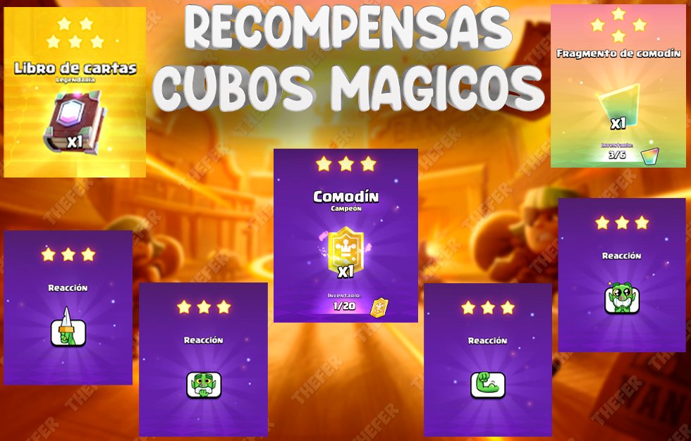 TheeFer_'s tweet photo. Mirad 👀 Todas Las Recompensas 💰 Que Me Han Salido En Los Cubos Mágicos 📦
¿A Vosotros Os Sale Lo Mismo O Tengo Suerte? 🤔
#ClashRoyale #LuckyCube https://t.co/4KTWa5JdGL