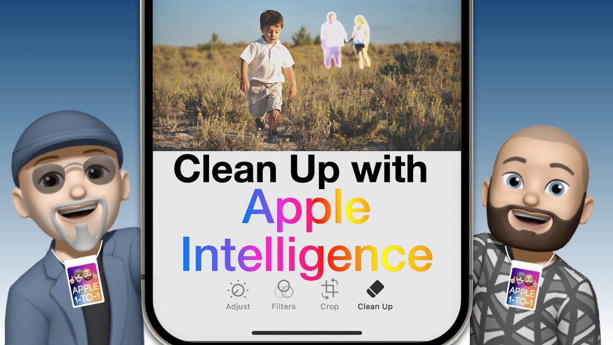 APPLE 1-TO-1 (@apple1to1) on Twitter photo #AppleIntelligence #Apple #Photos
Discover how Apple Intelligence makes photo management effortless with the powerful ‘Clean Up’ feature available on both #iOS and #macOS. #cleanup 
youtu.be/ISRJvZU6VOE #AppleIntelligence #Apple #Photos
Discover how Apple Intelligence makes photo management effortless with the powerful ‘Clean Up’ feature available on both #iOS and #macOS. #cleanup 
youtu.be/ISRJvZU6VOE