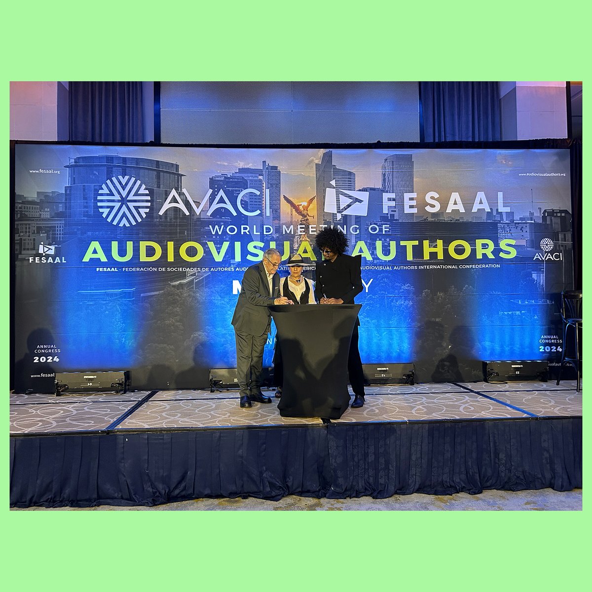APASER_AFRICA's tweet photo. ✍️✍️✍️During the AVACI Annual Congress in Mexico City, APASER signed a reciprocity agreement with SOGEM Mexico. Special thanks to President Manuel Rodríguez Ajenjo and Lic. Gloria López 🇲🇽 🇲🇽 🇲🇽 https://t.co/jXhQBbJVud