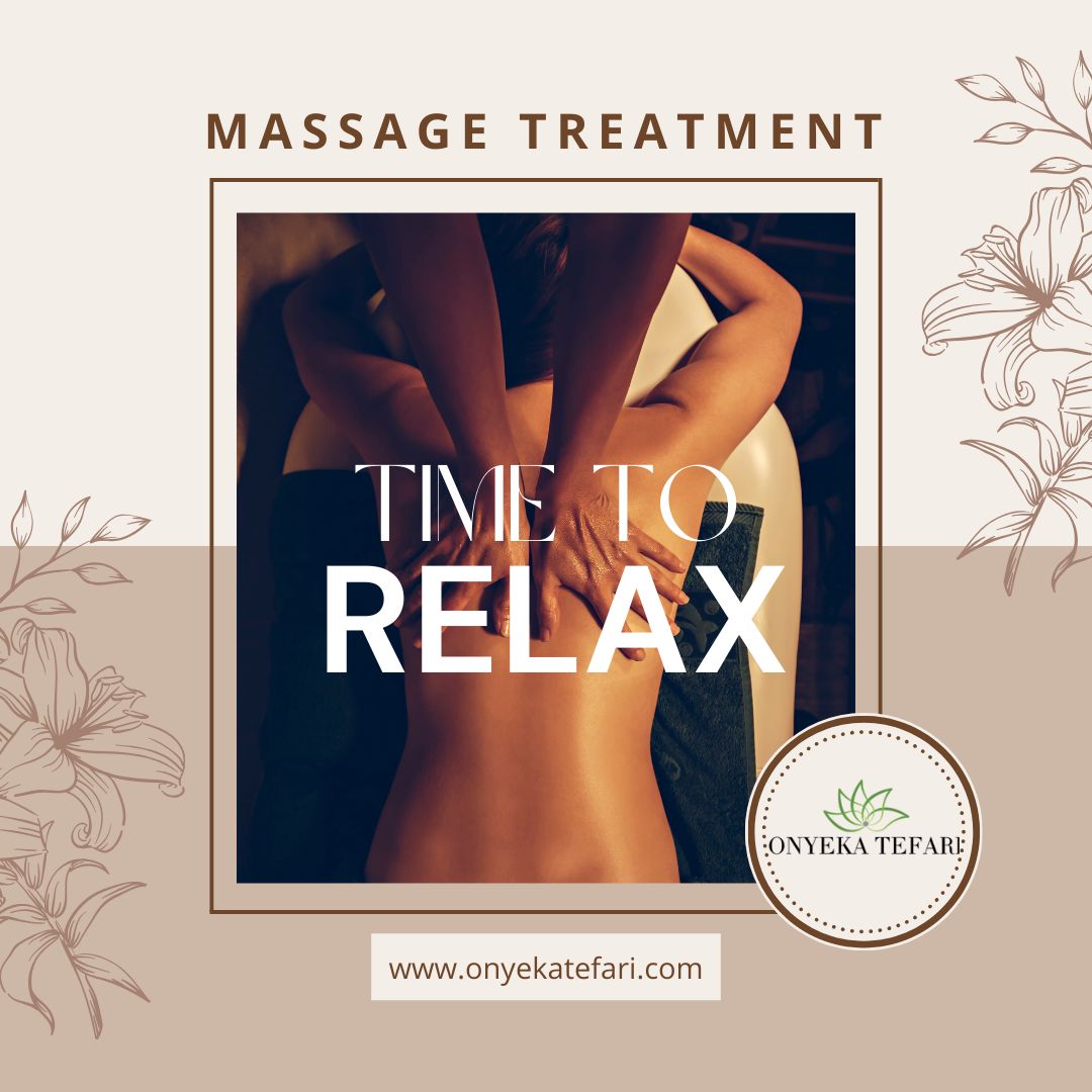 OnyekaTefari's tweet photo. Unwind, recharge, and let go of the stress. Our massage treatments are designed to rejuvenate your body, mind, and soul. It's time to prioritize YOU. 💆‍♀️✨
Book your session today at https://t.co/TMWxY3fTbA and experience the tranquility you deserve.

#TimeToRelax #MassageTherapy https://t.co/3tzBAoUXtu