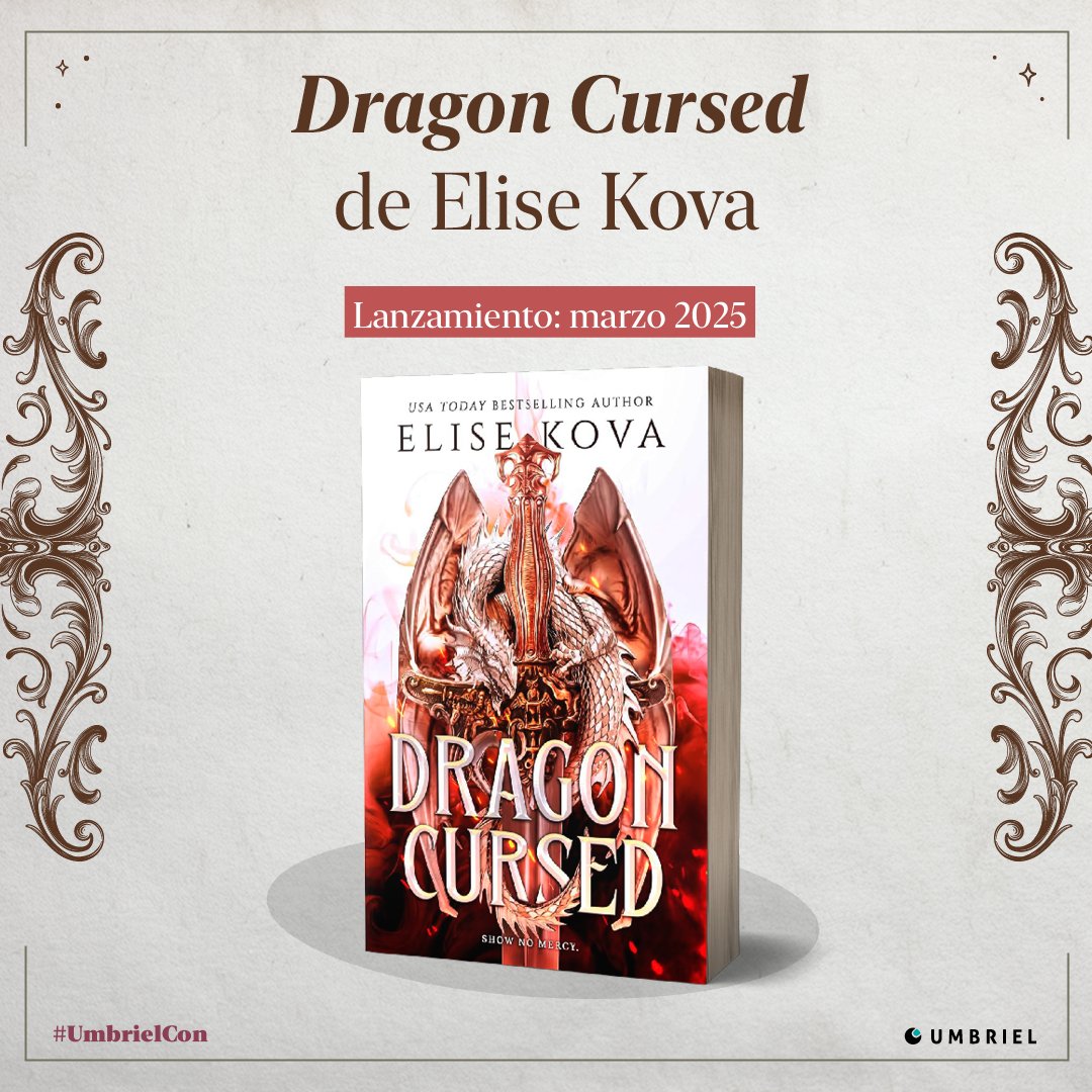umbrieleditores's tweet photo. 🐉#DragonCursed de @EliseKova🐉
En una ciudad asediada por dragones, donde la magia está muriendo, una joven deberá luchar para descubrir la verdad.
📅¡Sale a la venta en marzo!
#UmbrielCon #NovedadesUmbriel https://t.co/fvzWwxmEE0