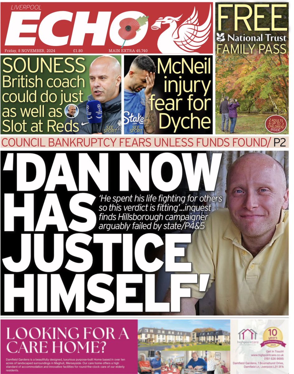 Dan Kay spent so much of his life fighting for justice for others 

Today’s inquest verdict means he now has justice himself 💜