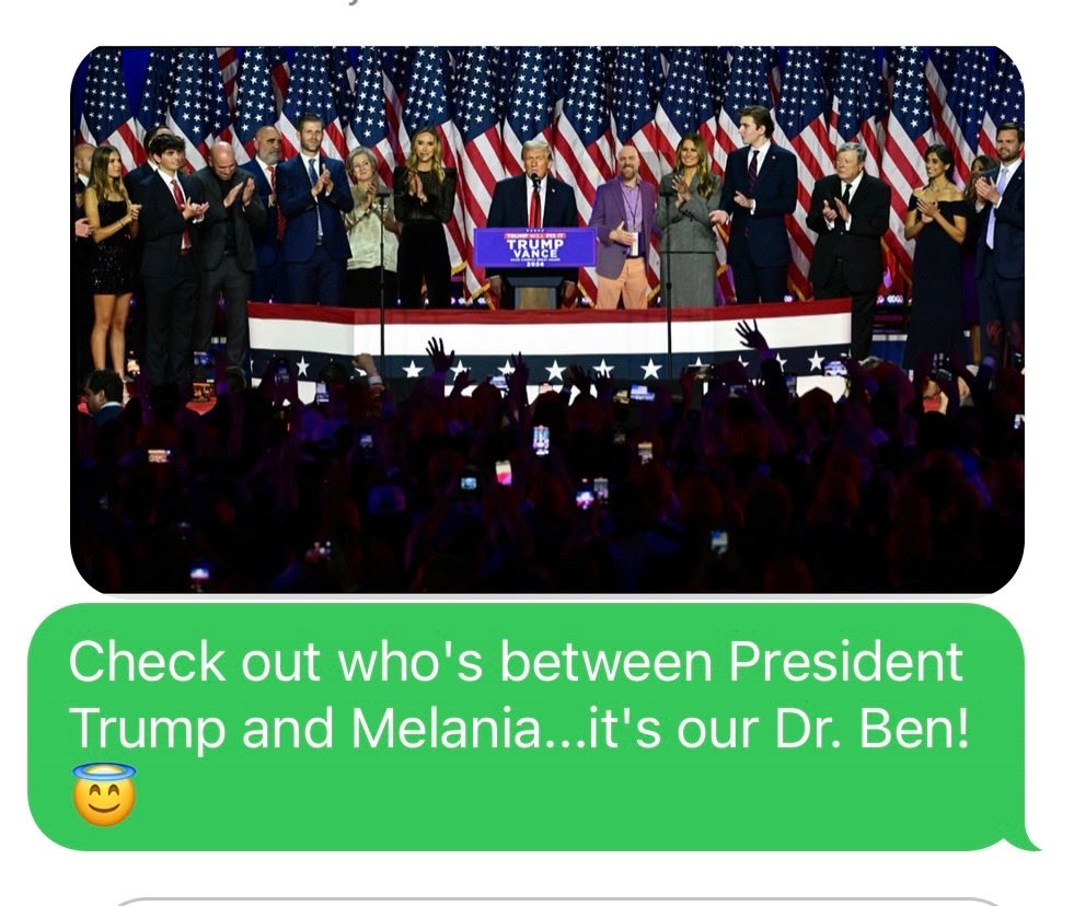 Our 47th President, Donald Trump and colleague and friend- Pastor Ben Graham!
MAHA!!