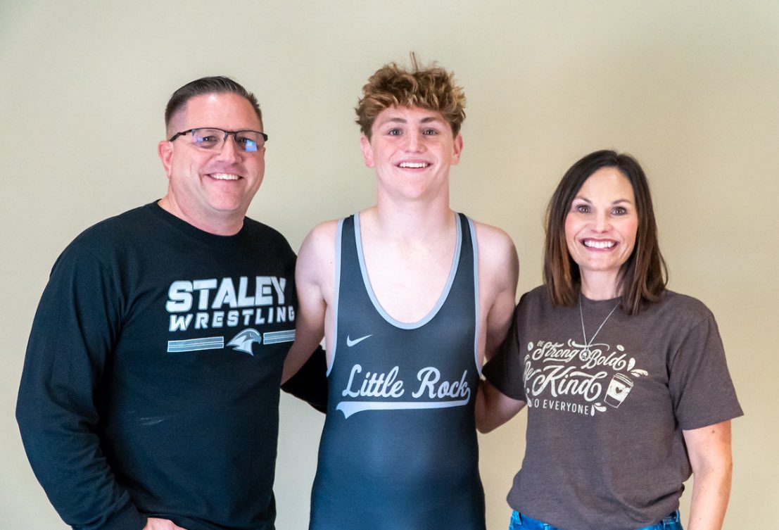 After a great conversation with <a href="/LittleRockWRES/">#15 Little Rock Wrestling</a> coaching staff I am very excited to announce I have received my first Division 1 offer to the University of Arkansas Little Rock. Go Trojans! <a href="/StaleyWrestling/">Staley Wrestling</a> <a href="/ElishaBears/">Elisha Bears</a> <a href="/CoachErisman/">Neil Erisman</a>