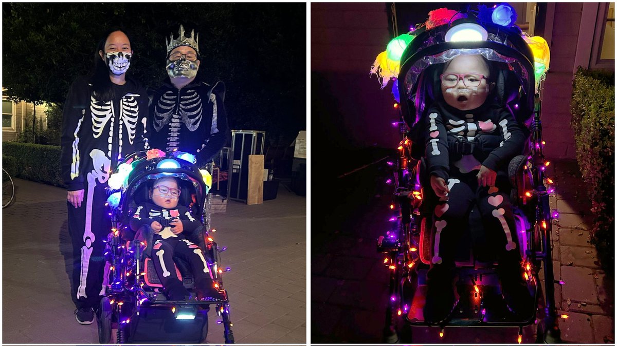 TakaHashtag's tweet photo. A week ago, the Skeleton Crew ruled the streets of Toluca Lake, delivering full size candy bars to all the trick-or-treaters on Halloween. Also, bow down to your skeleton king.

#halloween2024 #tolucalake #skeletoncrew #skeletonking #happyhalloween #trickortreat #warrorprincess https://t.co/kxAw52xMg7