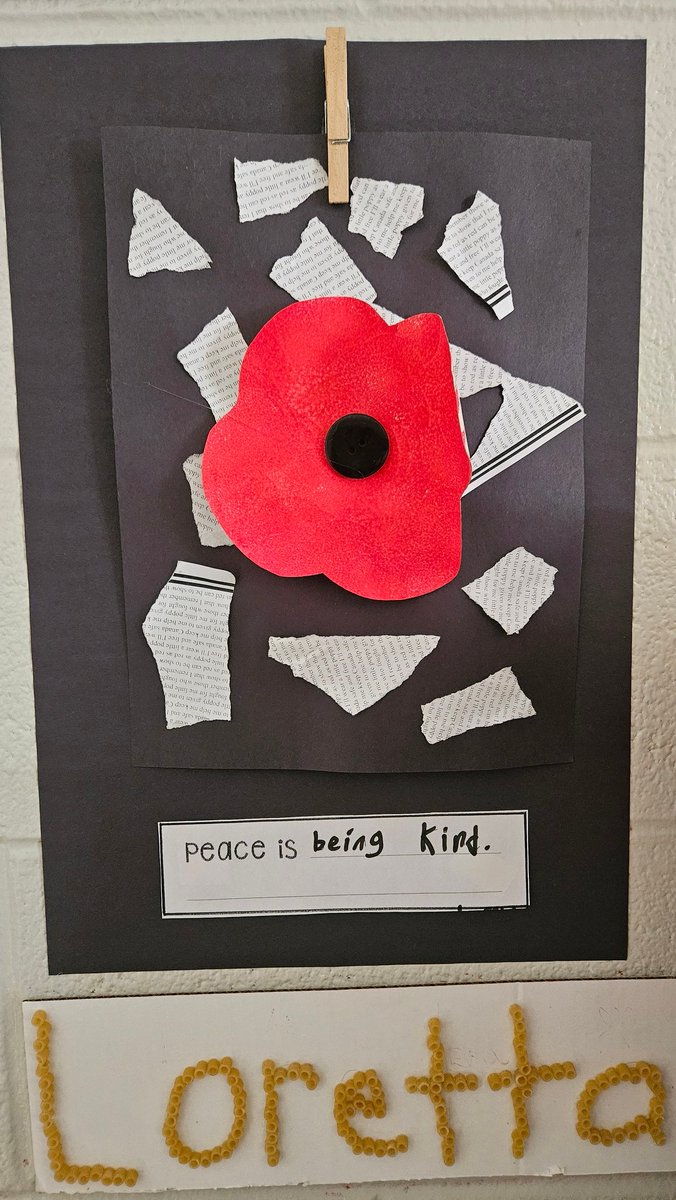granchellid's tweet photo. What is Peace?  @StStephenCES @YCDSB https://t.co/jteFjghlQq