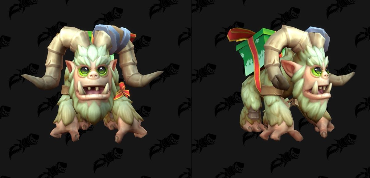 A new festive Yeti Battle Pet will be available in Patch 11.0.7 with the Winter Veil event! This adorable green Yeti comes equipped with a present on his back ready to "celebrate" the Holidays!

#warcraft #warwithin 

wowhead.com/news/new-winte…