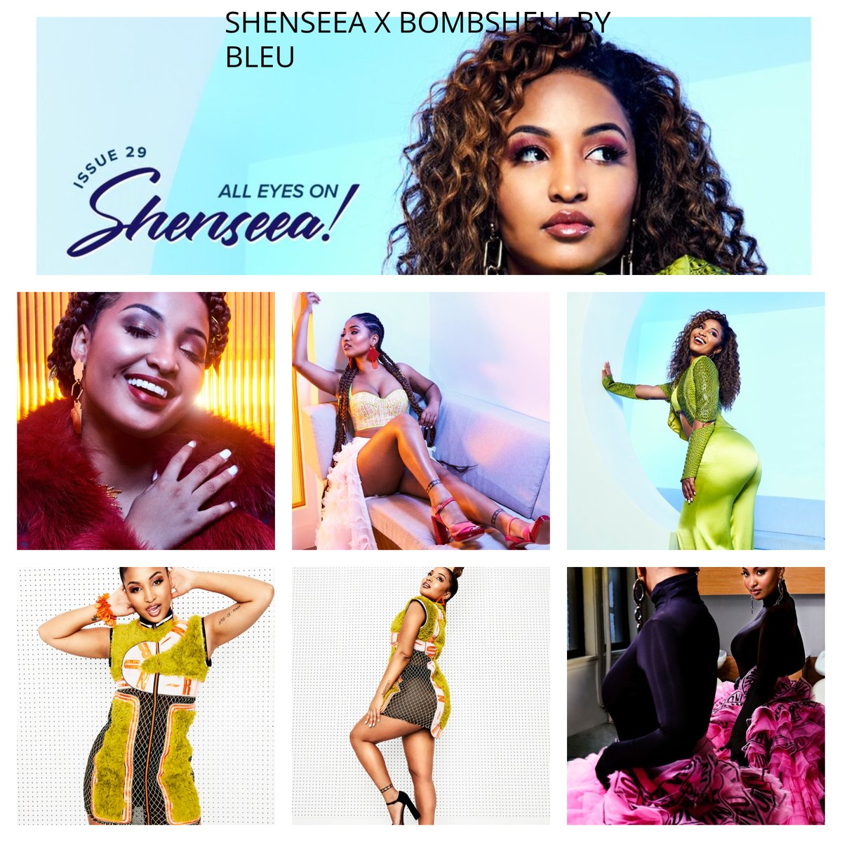 enchaiment's tweet photo. SHENSEEA MAGAZINE SHOOTS.  SIS WORKING HER WAY UP TO VOGUE AND HARPERS BAZAAR https://t.co/FMkoNipsft