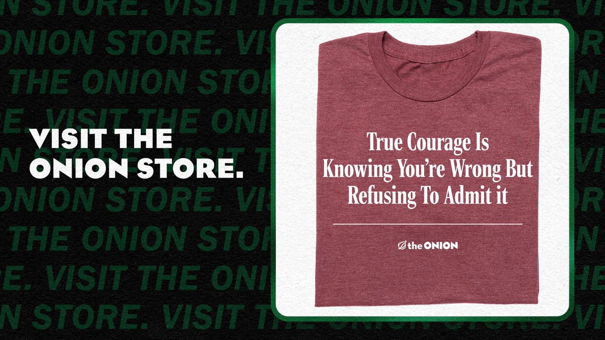 TheOnion's tweet image. Shop at The Onion store. It's not like anything else has made you happy.
store.theonion.com/products/true-…