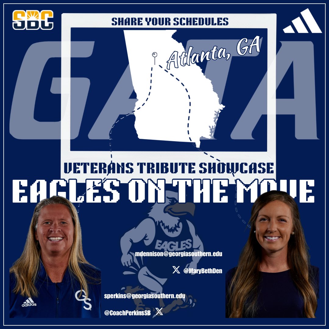 Georgia Southern Softball (@gsathletics_sb) on Twitter photo We have some eagles on the move this weekend π¦
β #GATA We have some eagles on the move this weekend π¦
β #GATA