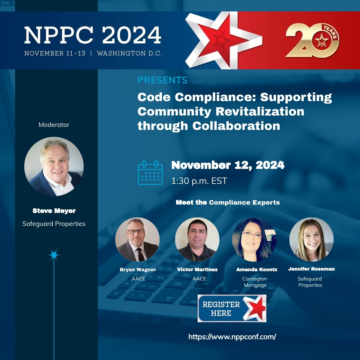 NPPConf's tweet photo. 🌟 Exciting Panel Alert at #NPPC24! 🌟
Join us for Code Compliance: Supporting Community Revitalization through Collaboration!  Register to Attend NPPC: https://t.co/jLkQoVEQtS

#CommunityRevitalization #CodeCompliance #PropertyRegistration #NPPC24 #Collaboration https://t.co/8XusvL4AUP