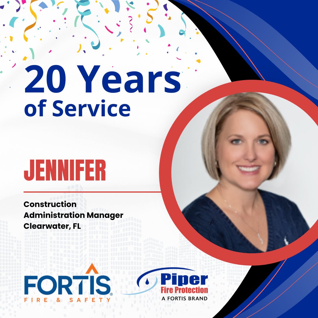 PiperFire's tweet image. Congrats to Jennifer and Sergey for 20 years with Piper Fire Protection!

We’re so happy to have you on the team through so much of our history. 

#EmployeeRecognition #SarasotaBusiness #ClearwaterBusiness