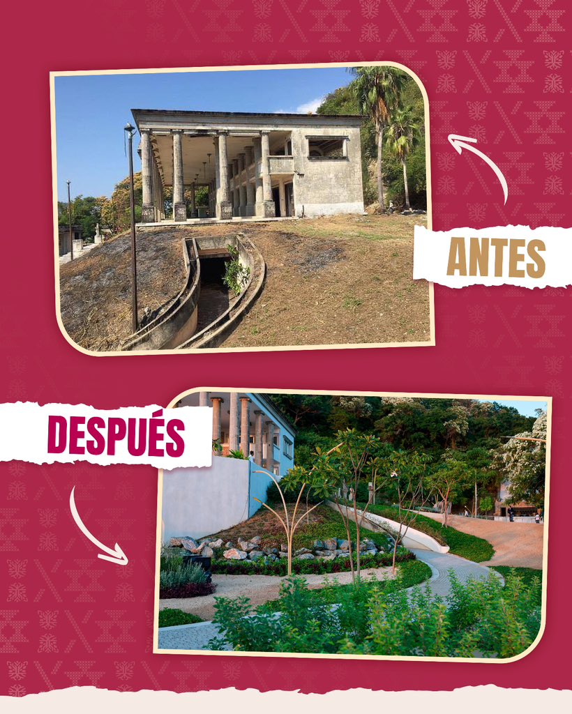 EvelynSalgadoP's tweet photo. Las y los invito a visitar y disfrutar de este maravilloso lugar, que además cuenta con una de las vistas más privilegiadas de este destino turístico. 🏛️✨ (2/2) https://t.co/t2rx8yz9MR