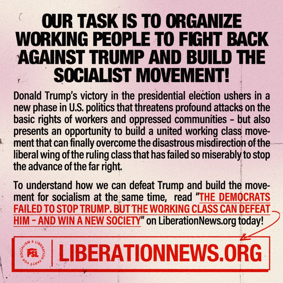 Party for Socialism and Liberation tweet media