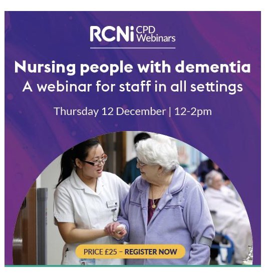 Consultant Admiral Nurse Dementia UK - Kerry Lyons (@kmljjj) on Twitter photo Great to be supporting this RCNi event as a guest speaker representing <a href="/DementiaUK/">Dementia UK</a>
RCNi events | RCNi Great to be supporting this RCNi event as a guest speaker representing <a href="/DementiaUK/">Dementia UK</a>
RCNi events | RCNi