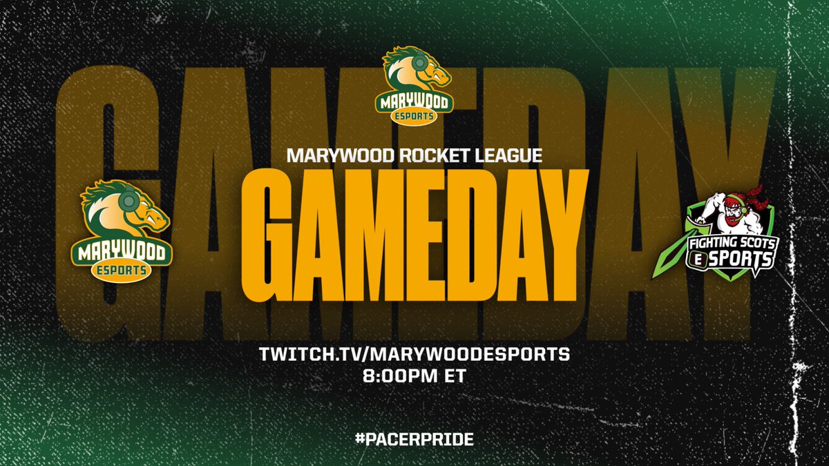 Marywood University Esports (@marywoodesports) on Twitter photo 𝐆𝐀𝐌𝐄𝐃𝐀𝐘!
It all comes down to a cross-state showdown. Marywood's Rocket League team faces off against <a href="/ScotsEsports/">Edinboro Esports</a> for a spot in the playoffs! 🔥
Can we take the W and earn a ticket to the top 4? 🤔
#PacerPride | #FierceFocusedFirst 𝐆𝐀𝐌𝐄𝐃𝐀𝐘!
It all comes down to a cross-state showdown. Marywood's Rocket League team faces off against <a href="/ScotsEsports/">Edinboro Esports</a> for a spot in the playoffs! 🔥
Can we take the W and earn a ticket to the top 4? 🤔
#PacerPride | #FierceFocusedFirst