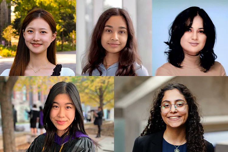 UofT's tweet photo. Five #UofT undergraduate students receive 2024 RBC Awards for Diversity &amp; Innovation in Technology 🏆 https://t.co/inCnf4oJcA https://t.co/DGYjWOHUqm