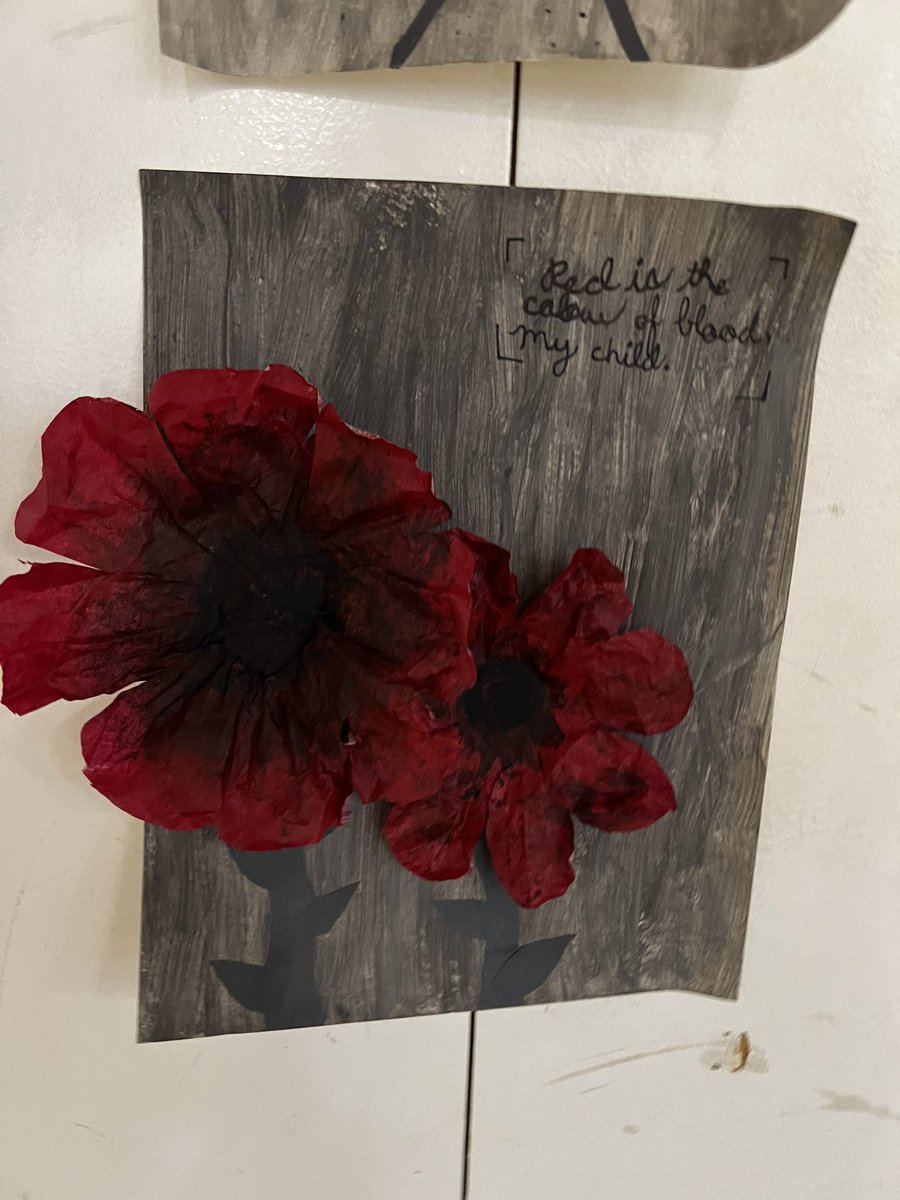 I attended the beautiful Remembrance Day Ceremony at <a href="/HeightsSeymour/">Seymour Heights Elementary</a> The staff and students all did a wonderful job by sharing their poems, songs and lovely artwork to honour all the veterans that are keeping us safe and fight for our freedom 🇨🇦 ♥️ #LestWeForget #RemembranceDay