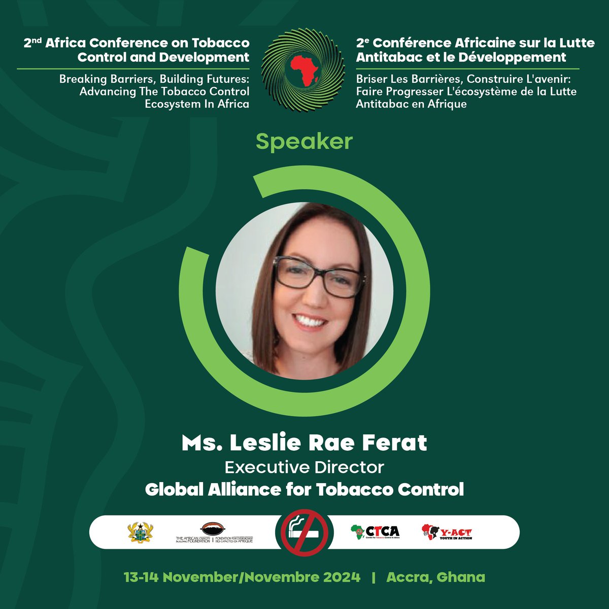 GATC is honored to be speaking at #ACTD2024 on capacity building and financing solutions for tobacco control.#TobaccoControlAfrica #HealthforAll #BreakingBarriersBuildingFutures