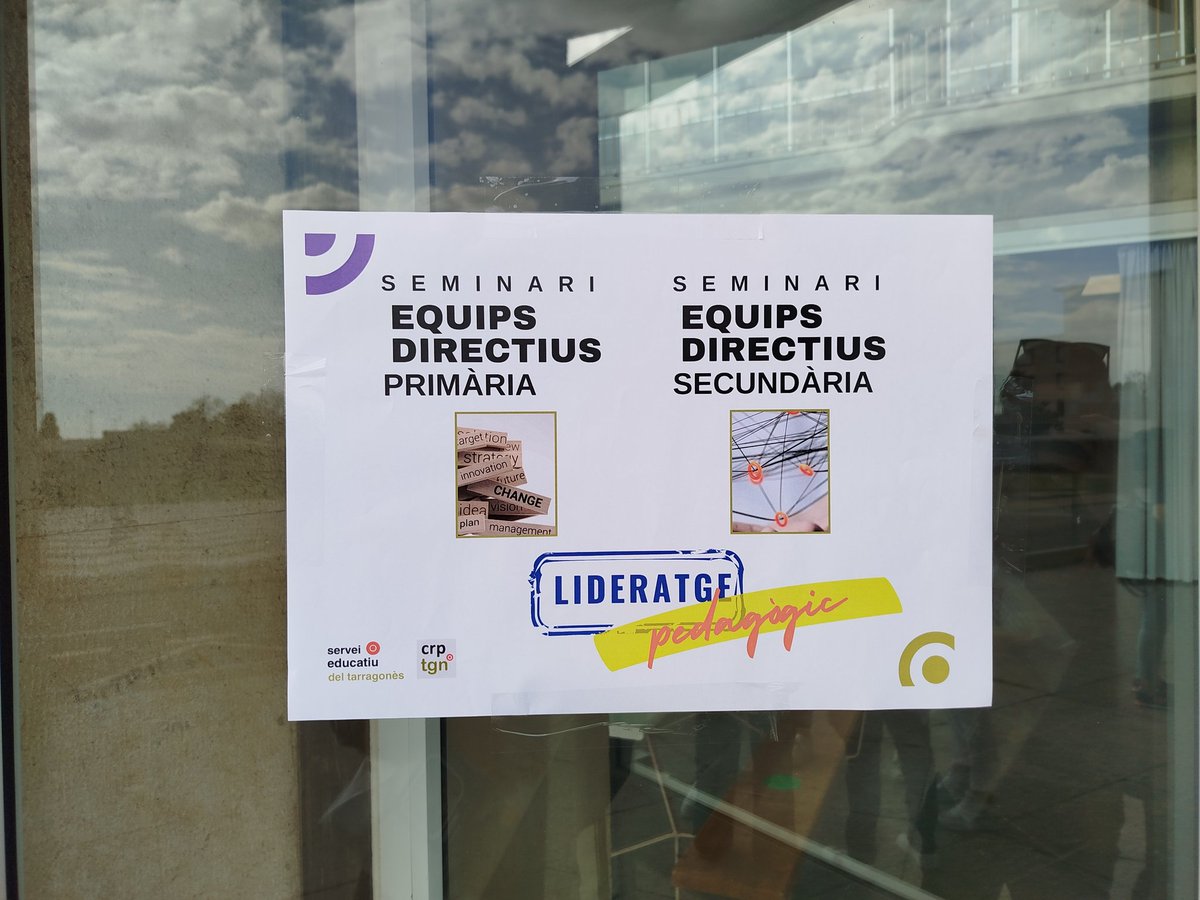 Escola Prat de la Riba Reus (@escpratdelariba) on Twitter photo Avui hem tingut el plaer de compartir l'#EcosistemaEducatiu al Seminari d'Equips Directius organitzat pel <a href="/crptgn/">CRP del Tarragonès</a>
Dedicar temps a parlar i debatre sobre #equitat és una necessitat.
#Gràcies equips directius i <a href="/crptgn/">CRP del Tarragonès</a> per fer-ho possible!
#SOMescolapública
#SOMecosistemaeducatiu Avui hem tingut el plaer de compartir l'#EcosistemaEducatiu al Seminari d'Equips Directius organitzat pel <a href="/crptgn/">CRP del Tarragonès</a>
Dedicar temps a parlar i debatre sobre #equitat és una necessitat.
#Gràcies equips directius i <a href="/crptgn/">CRP del Tarragonès</a> per fer-ho possible!
#SOMescolapública
#SOMecosistemaeducatiu