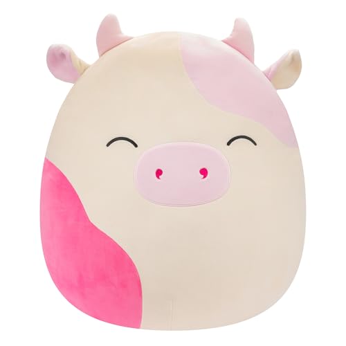 I just received Squishmallows Original 20-Inch Caedyn Cream Cow with Pink Spots - Official Jazwares Jumbo Plush from game_trooper via Throne. Thank you! throne.com/lovelyorchidvt #Wishlist #Throne