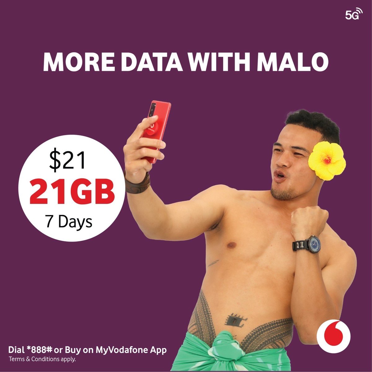 VodafoneSamoa's tweet image. Treat yourself with the BEST👍🏽
Everything you need, All-In-One Bundle🤩

Try our Malo Bundle✨
Data✅
Minutes✅
Text✅
International Calls to AUS &amp;amp; NZ✅

#TogetherWeCan #VodafoneSamoa #AllInOneBundle #MaloBundle