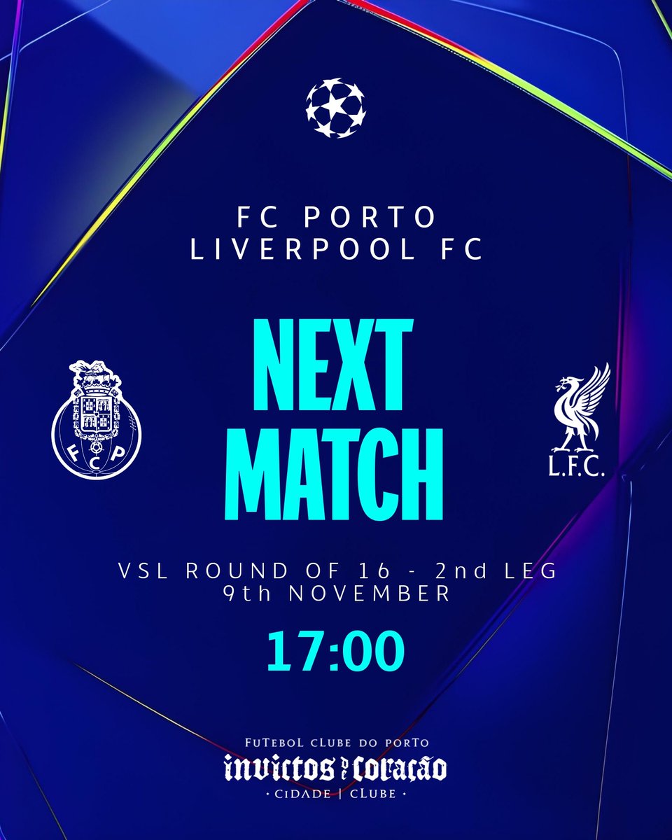 FCPortoMPS's tweet photo. Bring on the second leg 🔥💙
5h00pm GMT 📌
#FCPorto #FCPLFC #UCL #ROBLOX https://t.co/zQvDwqOrVY
