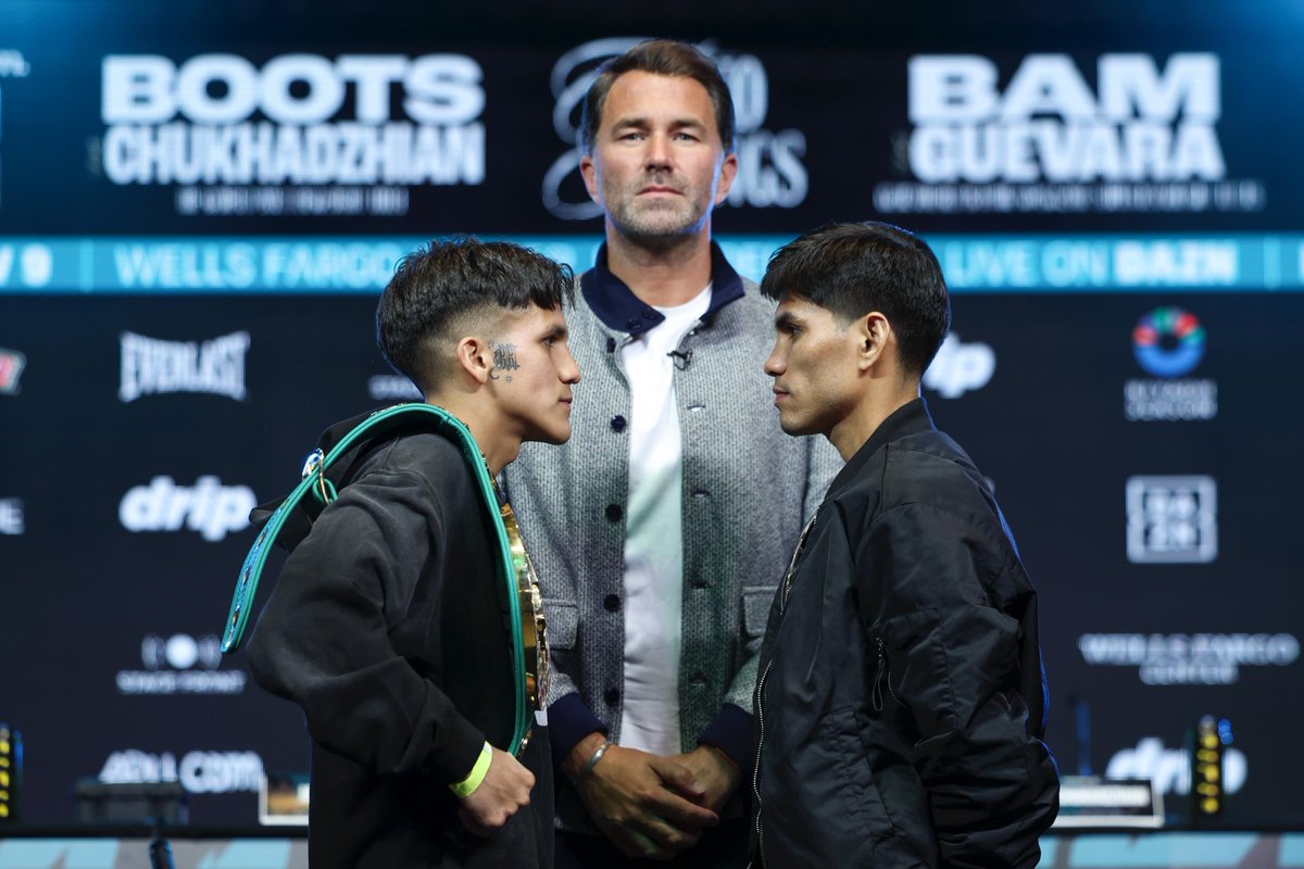MatchroomBoxing's tweet photo. AND STILL x2 👑👑 @JaronEnnis @210bam 

#EnnisChukhadzhian #RodriguezGuevara https://t.co/kQGwBAhztv
