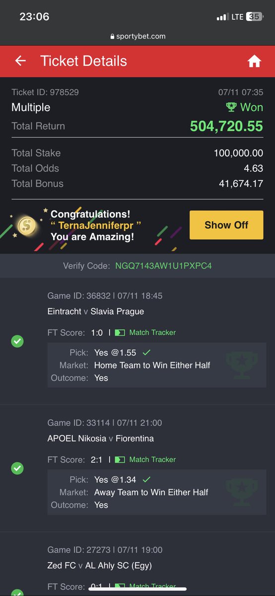 Boom 💥 congratulations guy 🏆💥🍾🎊🏆
DM if you’re interested 🫶🏾