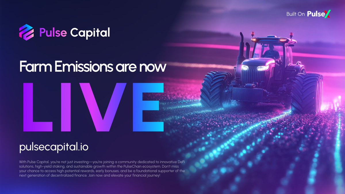 Big Announcement! 📣 

We’re thrilled to share that emissions are officially live! 🤑

All community members and presale participants who are staked in the farms and STOCK Vault—your moment has arrived! 😃

🌟 We’ve set the emissions to go live early as a special way to reward