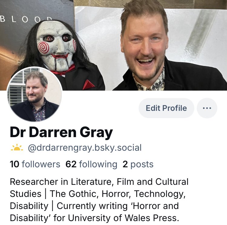 Drdarrengray's tweet photo. Hey! I can also be found here now - it would be great to see some of you over there! Find me at @drdarrengray.bsky.social https://t.co/Vtm5TtD6zr