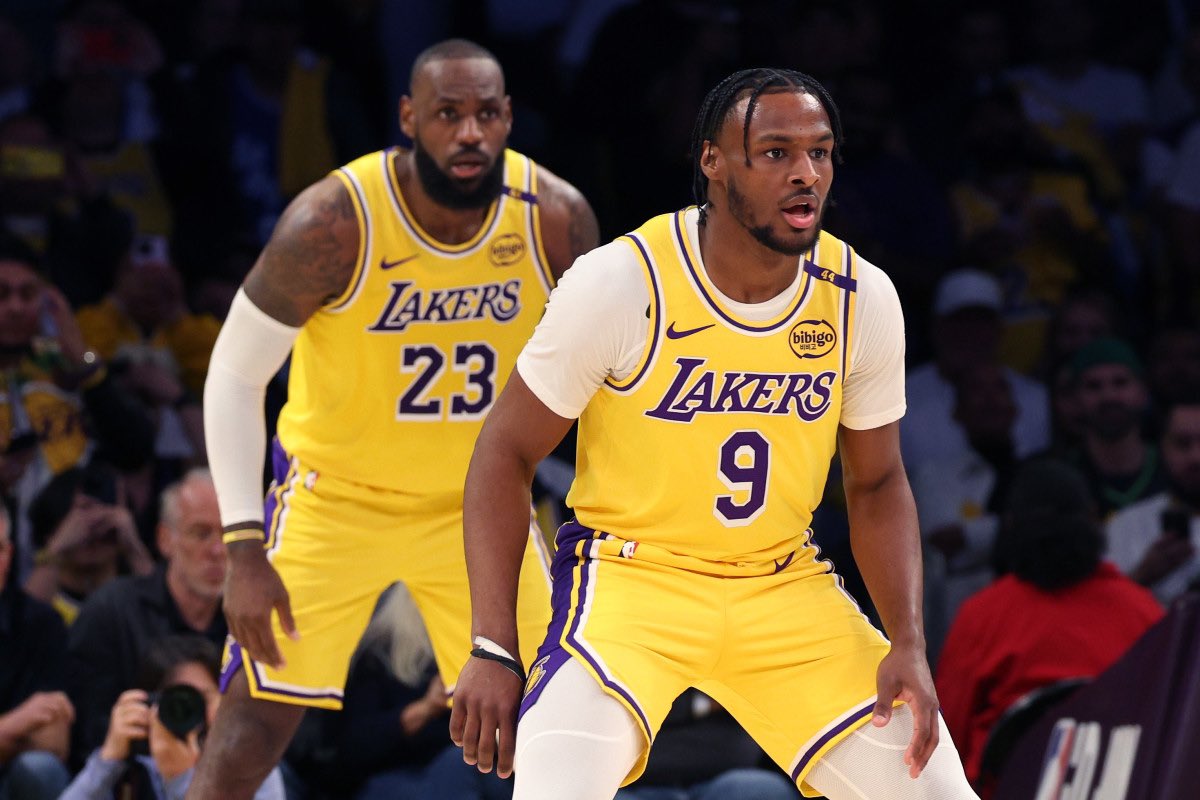 SaycheeseDGTL's tweet photo. Bronny James has been assigned to the G League's South Bay Lakers. James will play only home games for South Bay, moving between the G League and NBA as seen fit. https://t.co/uL0ZJQwpQF
