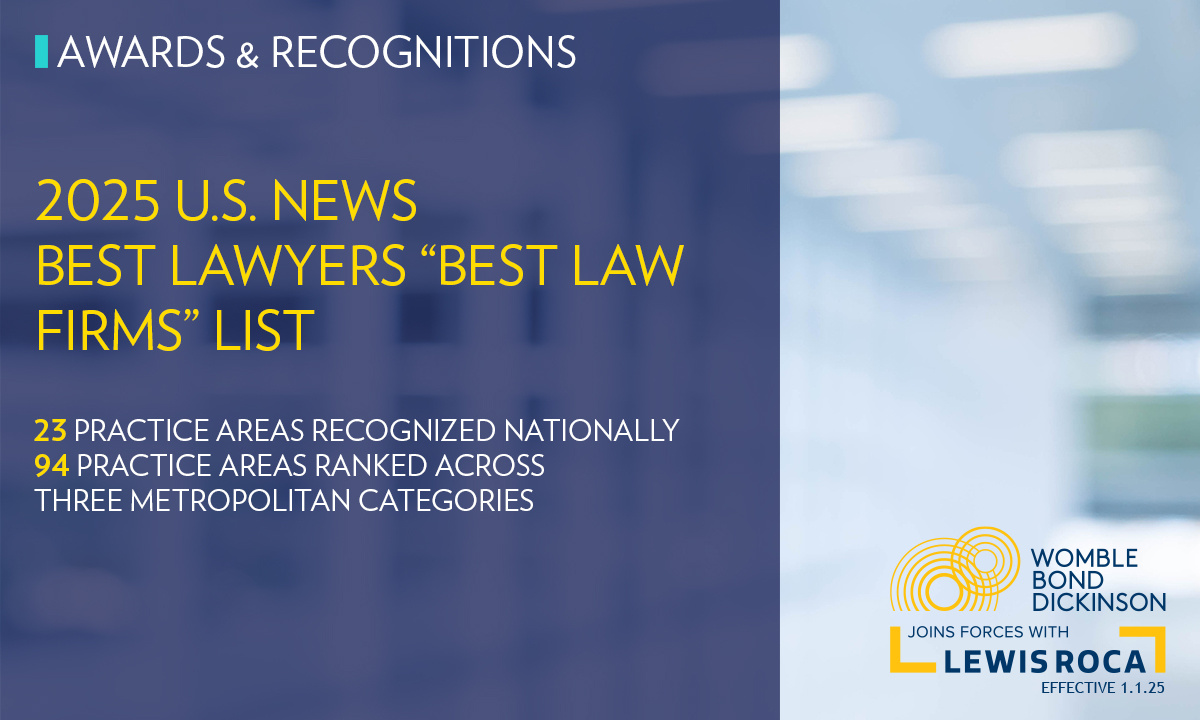 Celebrating exceptional recognition in the 2025 U.S. News - Best Lawyers “Best Law Firms” list. Learn more about our top-ranked practices: hubs.la/Q02XrTn_0